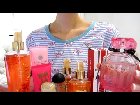 ASMR Perfume Collection - Favourite Fragrances   [Tapping, Typing, Spritzing]