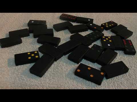ASMR - Dominoes - Australian Accent - Playing Dominoes and Describing the Moves in a Quiet Whisper