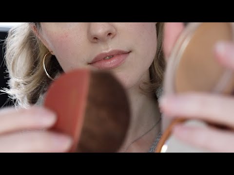 ASMR Doing Your Makeup 🍂 (realistic layered sounds) Personal Attention Makeup Application