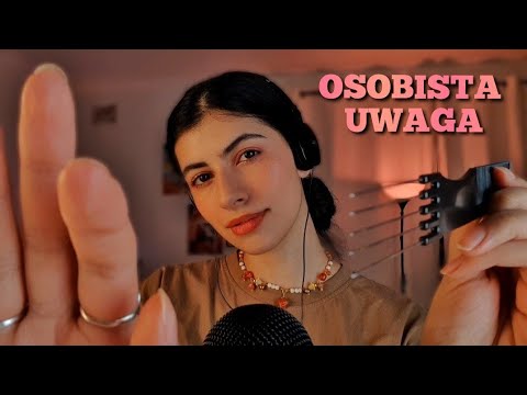 ASMR po polsku OSOBISTA UWAGA liczenie piegów, spider web, czesanie 🌾