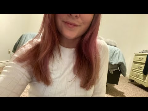 ASMR tapping and scratching on hair products!