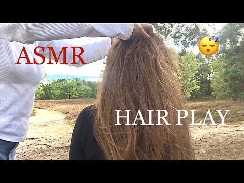 ASMR HAIR PLAY HAIR MASSAGE HAIR PLAY