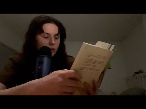 ASMR - reading to you in FRENCH 📚🇫🇷