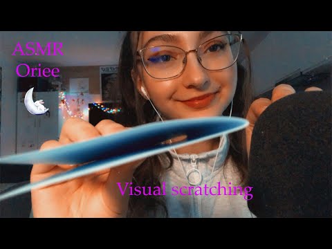 ASMR | Visual Scratching with different items ❤🤯