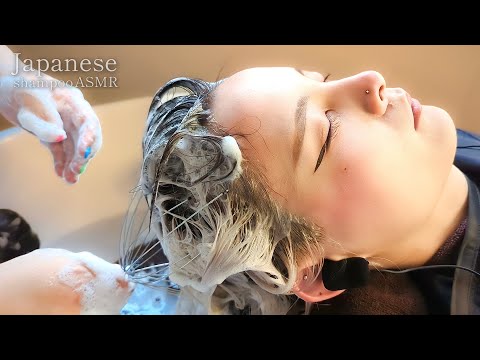 ASMR 眼浸浴の新領域🧖‍♀️サウナ感覚の最高峰スパ&シャンプー/good sleep asmr shampoo