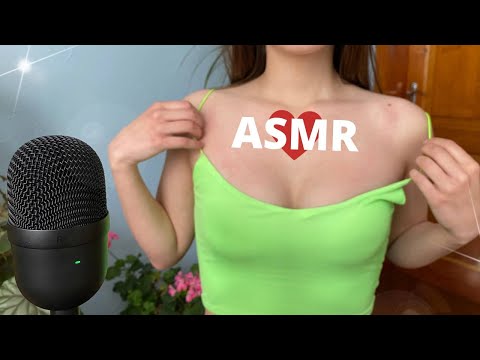 ASMR Intense Fit Top Scratching | Skin Scratching, Fabric Sounds & Tapping
