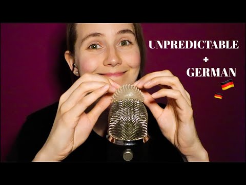 Unpredictable ASMR in German 🇩🇪