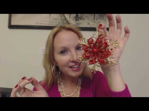 ASMR Super Southern Soft Spoken Roleplay ~ Lynette's Christmas Ornaments