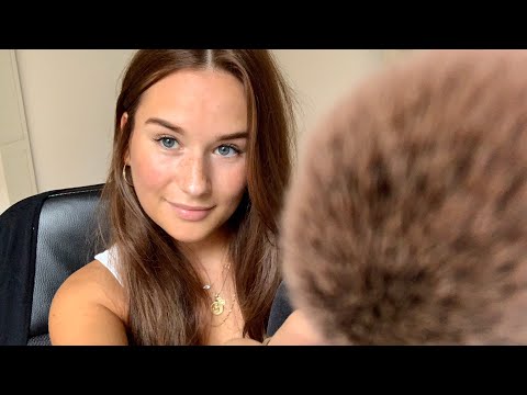ASMR Pure Relaxation | Tapping | Scratching | Face And Mic Brushing | Book Reading