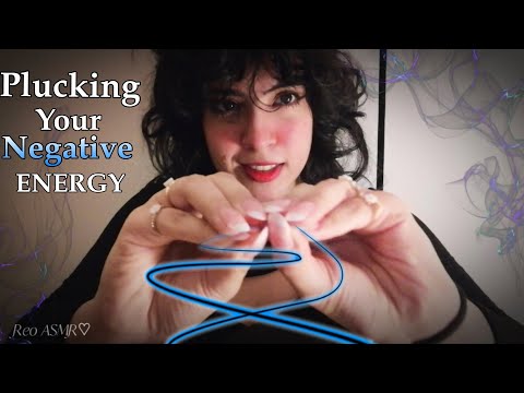 ASMR Plucking your Negative Energy In 7 mins ✂⚡& Eating some of them (Fast Triggers)