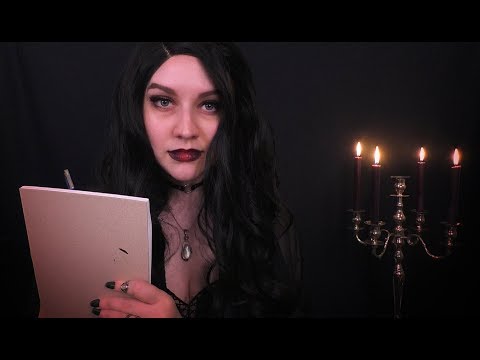 Rude Goth Detective Interviews You [ASMR]