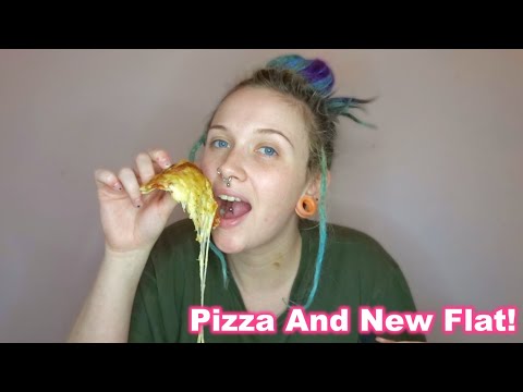 ASMR Eating Pizza 🍕 And I've Bought A Flat 🤩