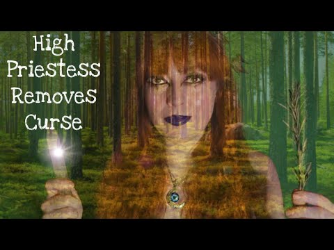 High Priestess Removes Curse and Protects You | ASMR | Imbolc/Celtic | Nature sounds, reiki...