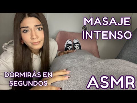 ASMR ESPAÑOL / Te HAGO un MASAJE INTENSO al CUERPO ❤️‍🔥