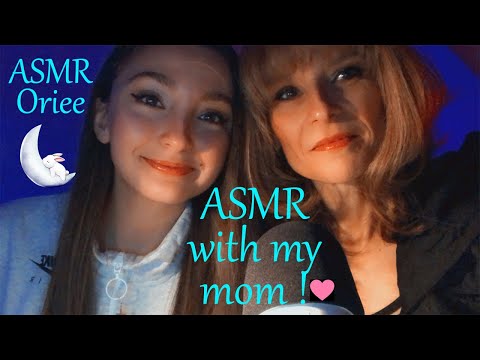 ASMR with my beautiful mom 💖