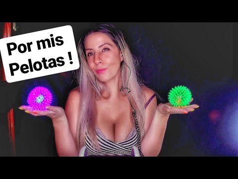 ASMR | 👂SPA DE OREJAS | PELOTAS y SLIME para DORMIR si o si