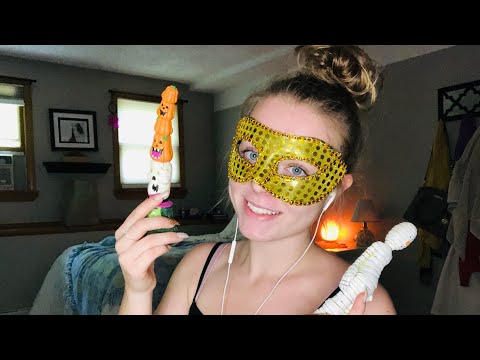 ASMR! Halloween Tapping!! Tapping,Scratching,textures 🎃🎃