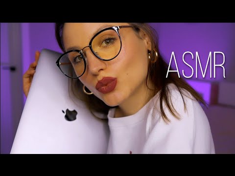 ASMR Office sounds, Page Folding, Typing No talking