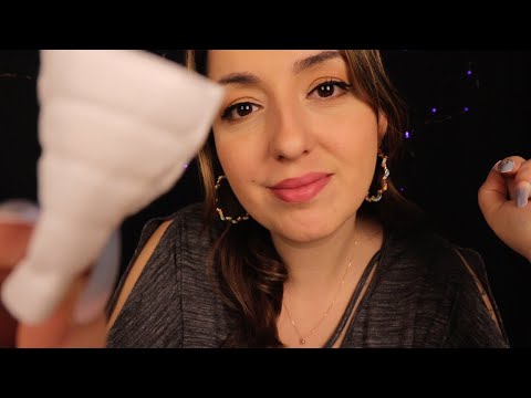 ASMR | Pampering You | Personal Attention | Lip & Skin Care (Light Gum Chewing)