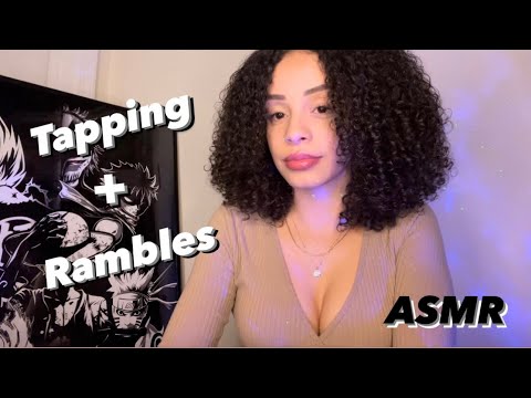 ASMR | Fast & Aggressive Tapping with Long Nails 💅 + Rambles ✨ (lofi)