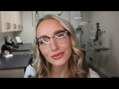 ASMR Eye Exam | Doctor Roleplay (Tapping, Personal Attention, Writing...) | GwenGwiz