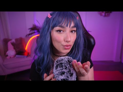 ASMR | Mouth Sounds But With Echo (kisses, sk, wet sounds, face tracing, inaudible)
