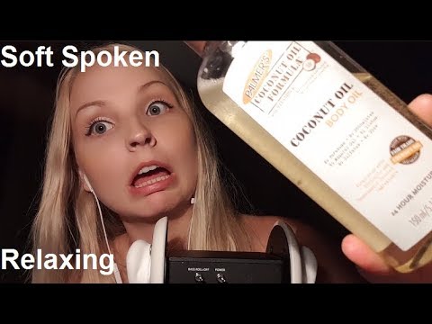 Playing With My Coconut Oil Lotion [asmr]