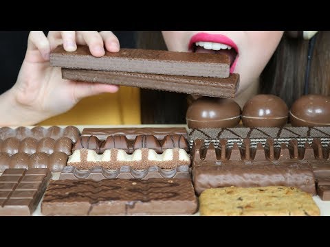 BEST POPULAR CHOCOLATE CANDY FOR ASMR (Eating Sounds) No Talking 리얼사운드 먹방