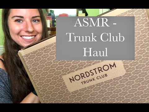 ASMR - Nordstrom [Trunk Club] Haul