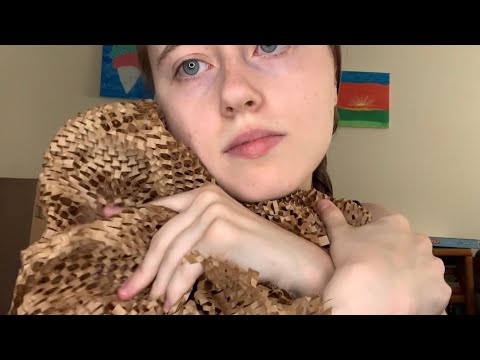 Tissue Paper and Crinkly Cardboard ASMR (Relaxing and Tingly!)