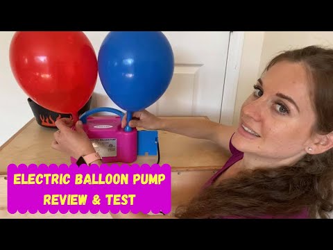 How To Use Electric Balloon Pump |Review- Unboxing & Testing