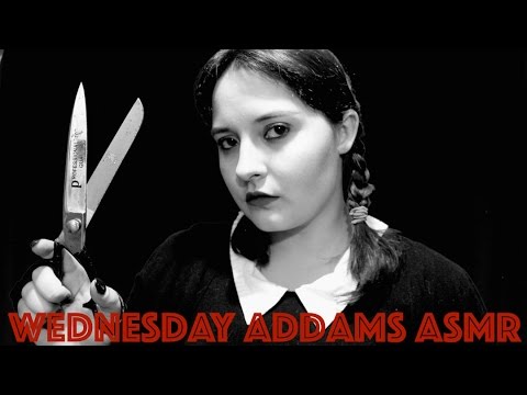 Wednesday Addams Halloween Game ASMR Role Play