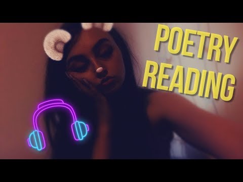 Reading you soothing poetry to help you sleep! - ASMR