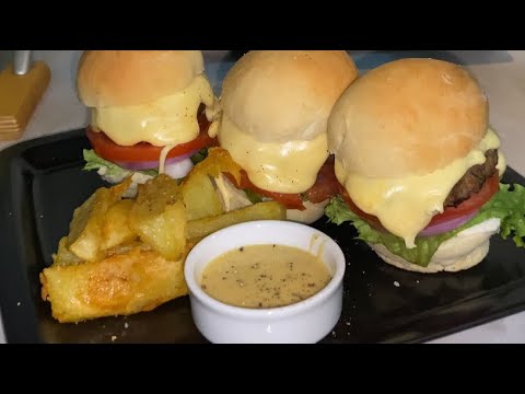 ASMR COOKING with my Dad🥺 | Cheddar Burgers