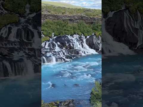 ASMR Iceland Nature Sounds 🇮🇸(stunning landscapes) #Shorts