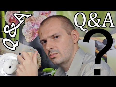 Q&A ASMR - you asked - time for answers | Pytania i odpowiedzi. ASMR po polsku [PL].