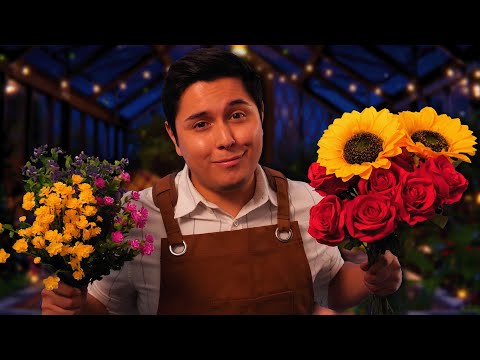 ASMR | The Friendly Flower Shop | Selling Your Flowers Roleplay