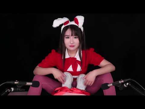 ASMR Hot Christmas Bunny Girl is Your Gift | Helping You Relax by Full Body Massage You