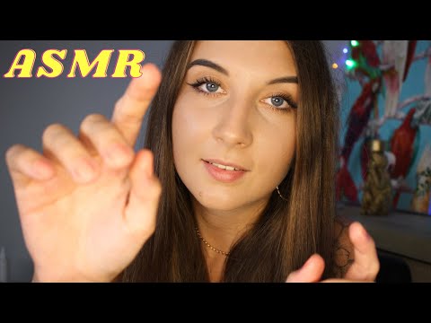 ASMR| BRUSHING, MASSAGING & SCRATCHING YOUR FACE | PERSONAL ATTENTION TRIGGERS