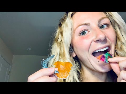 ASMR// RETAINER FLIPPING, RETAINER SOUNDS, MOUTH SOUNDS🤪