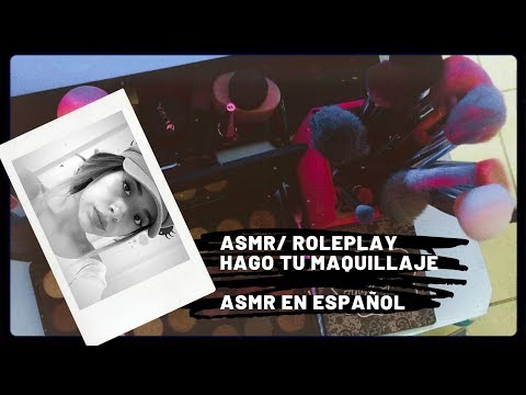 ASMR/ ROLEPLAY/ Hago tu maquillaje/ ASMR en español/ Relajante/ Andrea ASMR 🦋