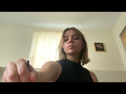 ASMR Tingly Face Inspection and Attention