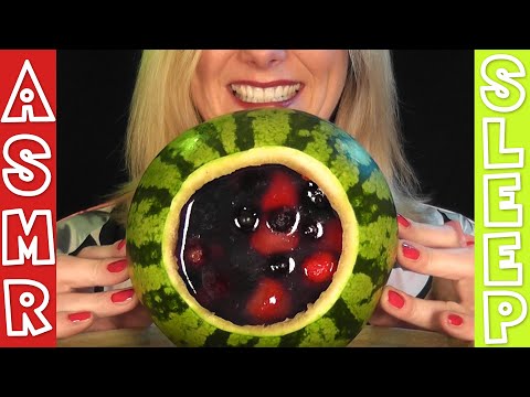 ASMR Melon jelly eating - Perfect sounds for relaxation 😴