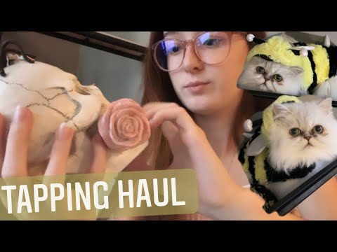 ASMR Fall Items Haul!🎃🍂🍁 (Tapping, Whispers, Scratching)