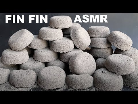 ASMR : Soft Sand+Cement Crumbling | Sandfall #199
