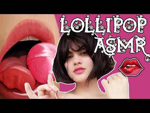 [ASMR] LOLLIPOP ~ SUCKING | LICKING TRIGGERS