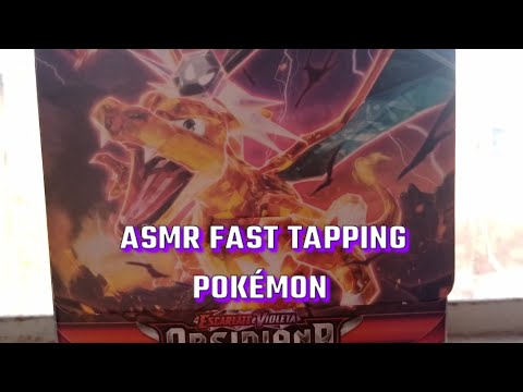 ASMR fast tapping deck Pokémon tcg
