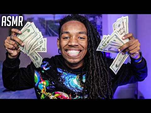 ASMR | **INSANE MONEY SOUNDS**  For SLEEP And Relaxation Whispers , Tapping . Soothing Triggers Etc.