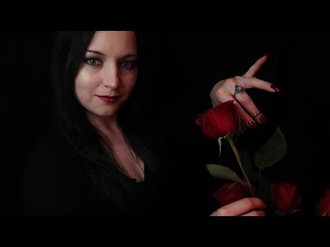 ASMR Addams Family - Morticia Chats With You Roleplay ⭐ Soft Spoken ⭐ Rain Sounds