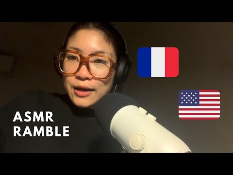 ASMR  French and English Ramble